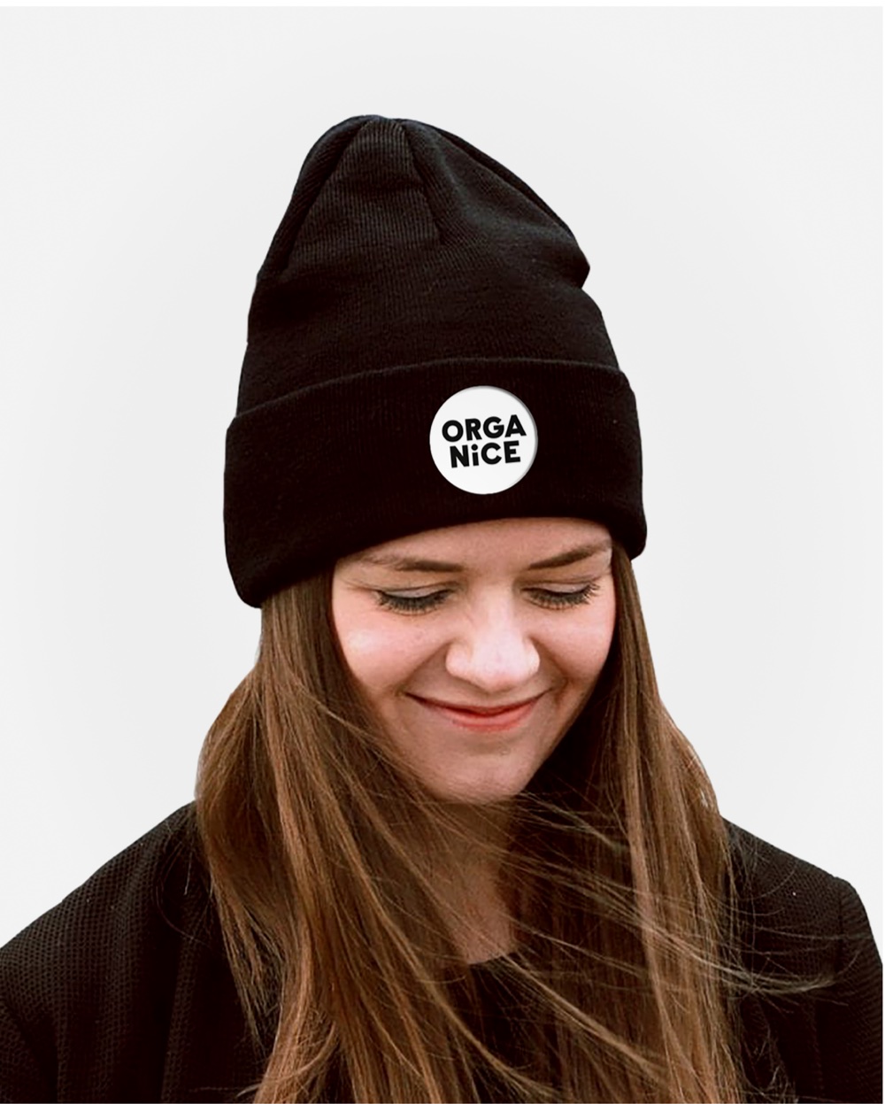 Beanie with Organice patch